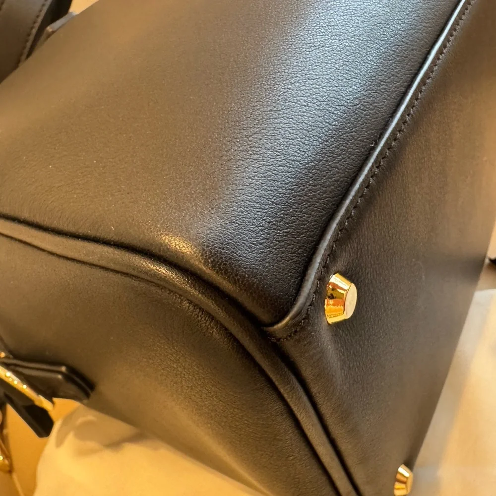Leatherology Parker Black Satchel Bag - Picture 7 of 13